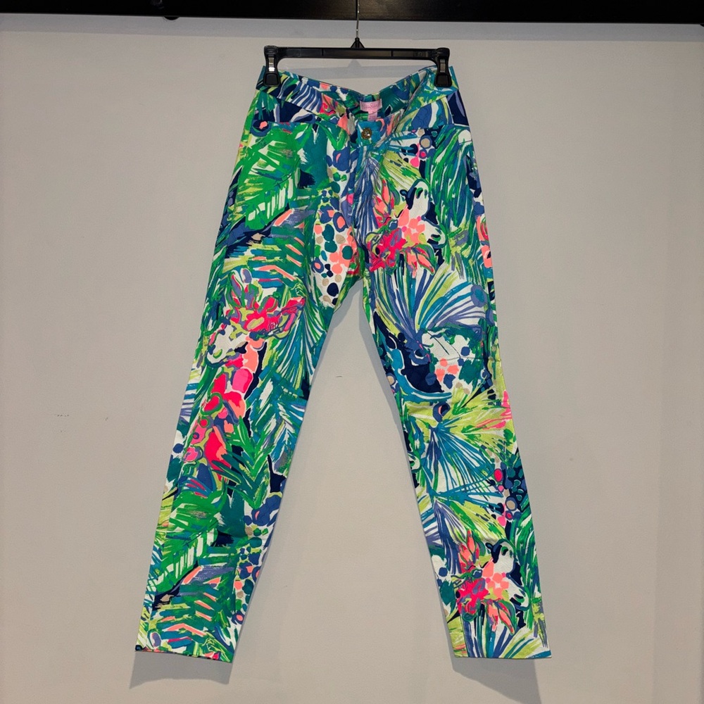 Lilly Pulitzer Multicolor Tropical Pants